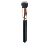 VeMDom Cosmetic brush with synthetic bristles for powder black 18 cm 1 piece