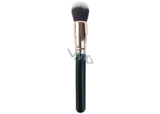 VeMDom Cosmetic brush with synthetic bristles for powder black 18 cm 1 piece