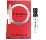 Salvatore Ferragamo Ferragamo Red Leather parfémovaná voda pro muže 1,5 ml vialka