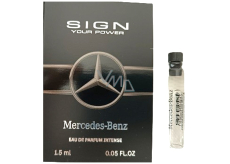 Mercedes-Benz Sign Your Power eau de parfum for men 1,5 ml vial