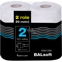 BALsoft 2-ply paper towels 10 m, 2 rolls