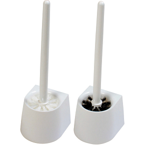 Spokar WC set 2010, WC brush including holder, white, 75 mm