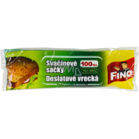 Fino micro-thin bags with clip 18 x 20 cm, 100 pcs, 7µm