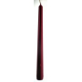 Lima Candle smooth metal red conical 22 x 250 mm 1 piece