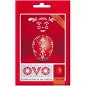 Ovo Red powder paint 1 sachet (5 g) = 10 - 15 eggs