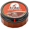 Erdal Shoe Cream Brown in a 55 ml tin