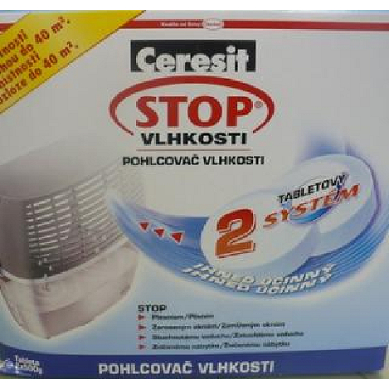 Ceresit Stop Moisture Absorber 2 tablet system complete