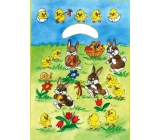 Angel Plastic bag 32 x 20 x 4 cm Bunnies in the meadow