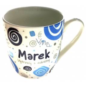 Nekupto Twister mug named Marek blue 0.4 liter