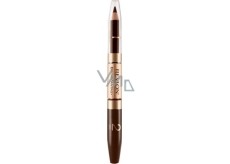 Revlon Brow Fantasy tužka a gel na obočí 2v1 106 Dark Brown 0,31 g + 1,18 ml