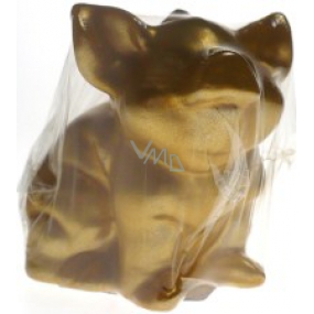 Lima Figurine Piglet candle gold 55 mm