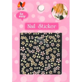 Nail Stickers 3D nail stickers 1 sheet 10100 15