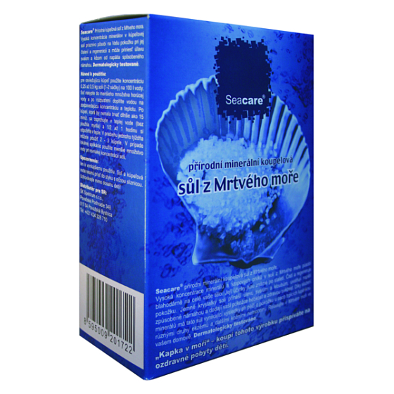 Seacare Dead Sea natural mineral salt for bath 1 kg