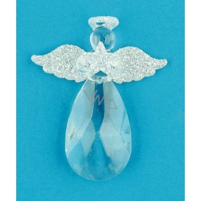 Glass angel for hanging 7.5 cm