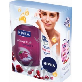 Nivea Kazbrusinka body lotion 250 ml + shower gel 250 ml, cosmetic set for women