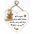 Nekupto Pets wooden sign Dogs are not our whole life, but they make our life complete... 17 x 17 cm