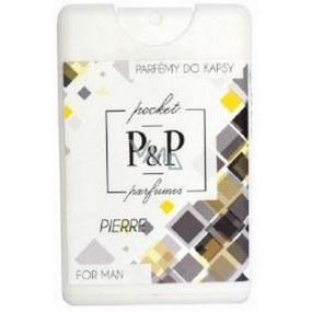 Pocket Parfumes Pierre for Men perfumed water 20 ml