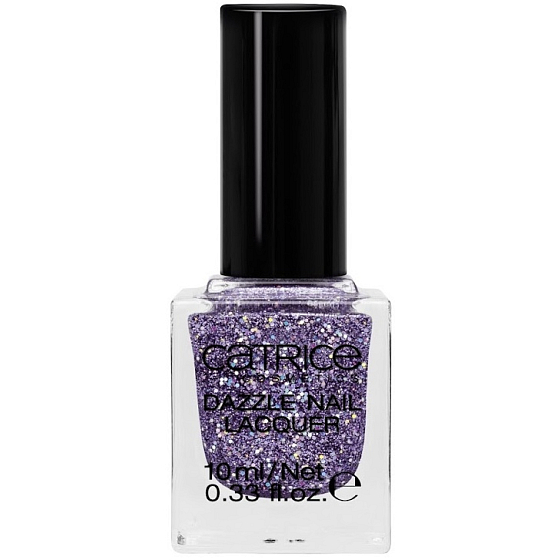 Catrice Dazzle Bomb nail polish Dazzle C03 Amethyst 10 ml