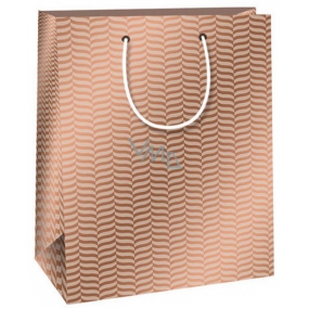 Ditipo Gift paper bag 18 x 10 x 22.7 cm Trendy colors bronze