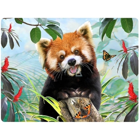 Prime3D postcard - Panda Red 16 x 12 cm
