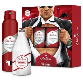 Old Spice Original aftershave 100 ml + deodorant spray 150 ml, cosmetic set for men