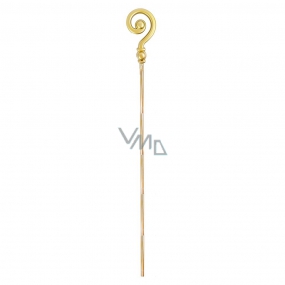 Nicholas gold cane / crutch 185 cm