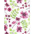 Nekupto Gift kraft bag 24 x 18 x 8 cm White with flowers