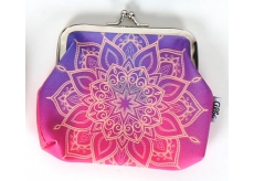 Albi Original Portmonka for clip Mandala 12 cm x 9.5 cm x 1.5 cm