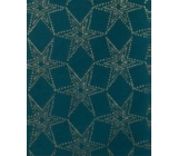 Zöllner Christmas Luxury wrapping paper with embossing Luxury Noble Stars kerosene star 1.5 x 70 cm