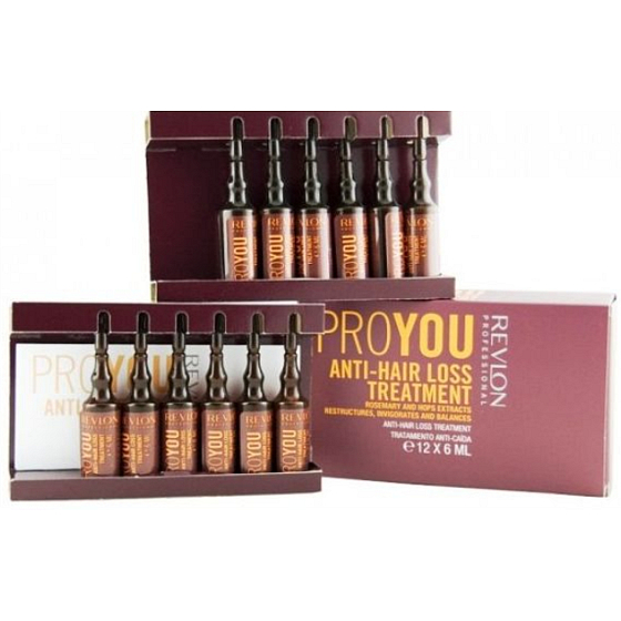 Revlon Pro You Anti-Hair Loss Treatment ampoule against hair loss 12 x 6 ml