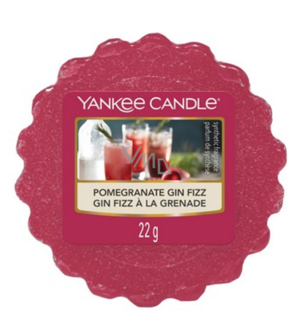 Yankee Candle Pomegranate Gin Fizz Gin Fizz from pomegranate scented
