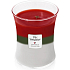 WoodWick Trilogy Winter Garland - Winter garland scented candle with wooden wick and lid glass medium 275 g