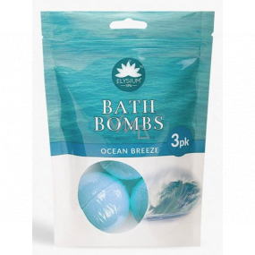 Elysium Spa Ocean breeze sparkling ball-bath bomb 3 x 50 g