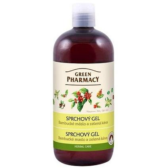 Green Pharmacy Shea Butter and Green Coffee Shower Gel 500 ml