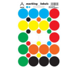 Arch Self-Adhesive Labeling Dots 25 mm Multicolor 17.5 x 12 cm