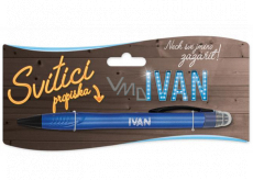 Nekupto Glowing pen named Ivan, touch tool controller 15 cm