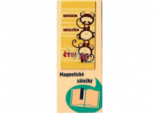 Albi Magnetic bookmark for the book Three Monkeys 8.7 x 4.4 cm