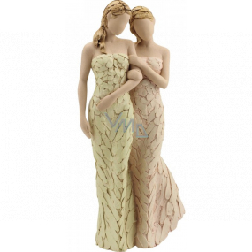 Arora Design My sister, my friend figures of two sisters who support each other Resin figurine 28 cm
