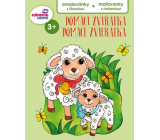 Ditipo Coloring book with rhymes Pets 16 pages 215 x 275 mm age 3+