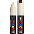 Posca Universal acrylic marker with wide, cut tip 8 mm Cream PC-8K