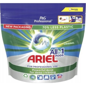 Ariel All in 1 Pods Regular gel capsules universal for washing 80 pieces