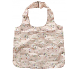 Albi Original Handbag Pink flower, can carry up to 10 kg, 45 x 65 cm