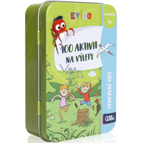 Albi Kvído 100 Activities for trips outdoor games, recommended age 4+