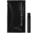 Mercedes-Benz Club Black Eau de Toilette for men 1 ml with spray, vial