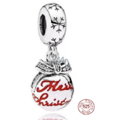Sterling silver 925 Beautiful Christmas - flask, bracelet pendant Christmas