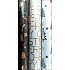 Zoewie White Christmas Gift Wrapping Paper 1,5 m x 70 cm White - Black Trees