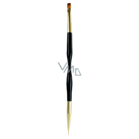 Cosmetic brush for nail gel + decorating 19 cm 308 1
