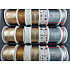 Nekupto Fabric Ribbon Christmas Silver Threads 40 mm x 2 m