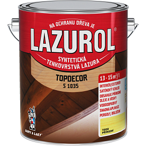 Lazurol Topdecor S1035 thin-layer wood stain T000 natural, 2.5 l