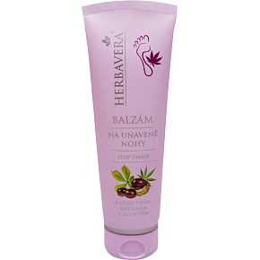 Herbavera balm for tired legs, 120 ml
